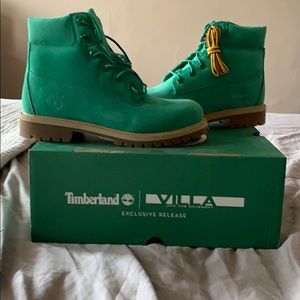 Emerald Green Timberland Boots